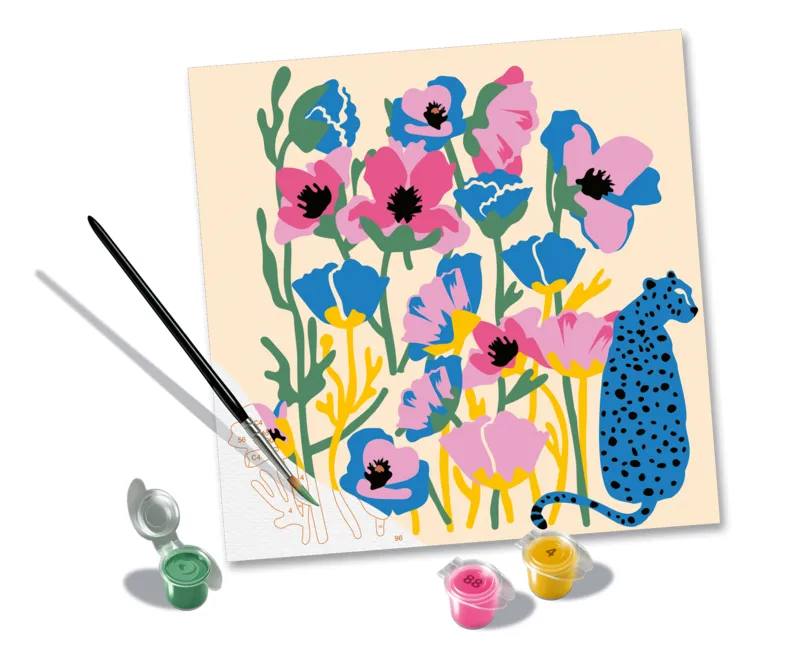 Peinture au Numéro - CréArt - Poppy - Jolane Edition