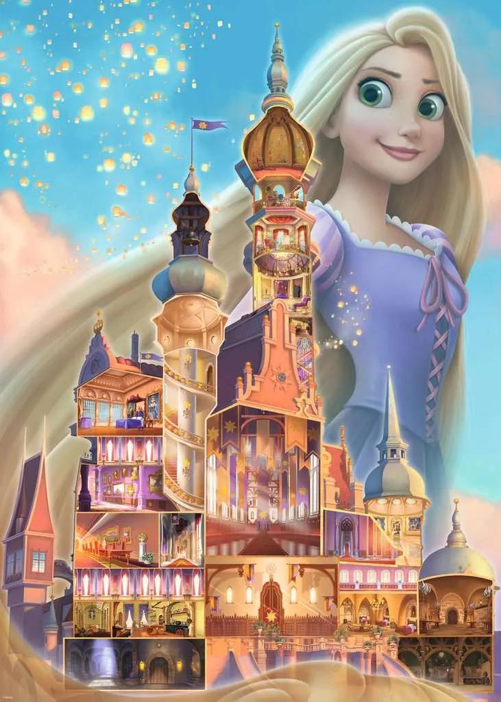Raiponce Château Disney