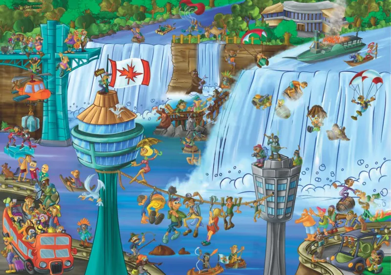Cartoon Collection - Niagara Falls
