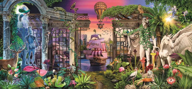 Clementoni, Le Puzzle Européen Made In Italie Unisex Unicolour Puzzle Visionaria - 10.000 À 54.000 Pièces
