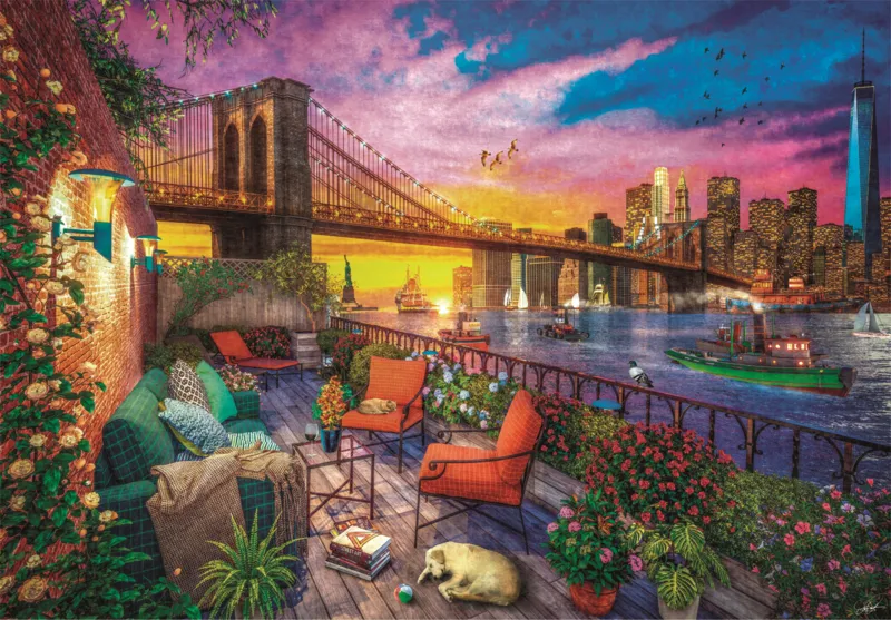 Coucher de Soleil Manhattan
