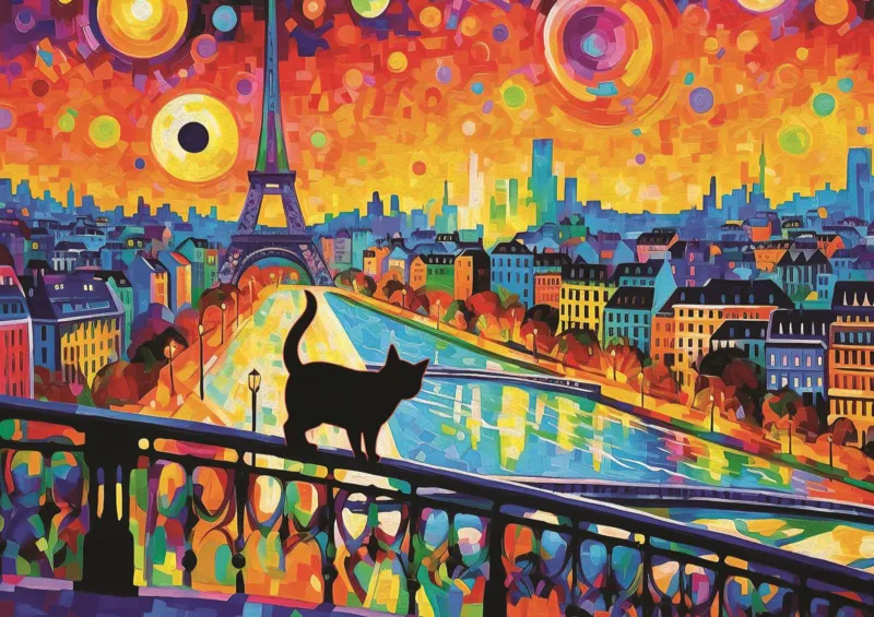 Chat À Paris