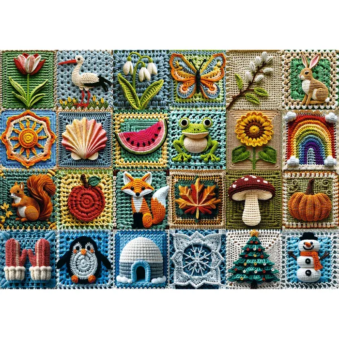 Tea Time - Crochet - Les Quatre Saisons