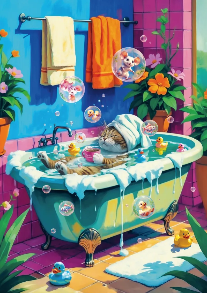 Pets & People Stuff: Meow, Relax, Repeat