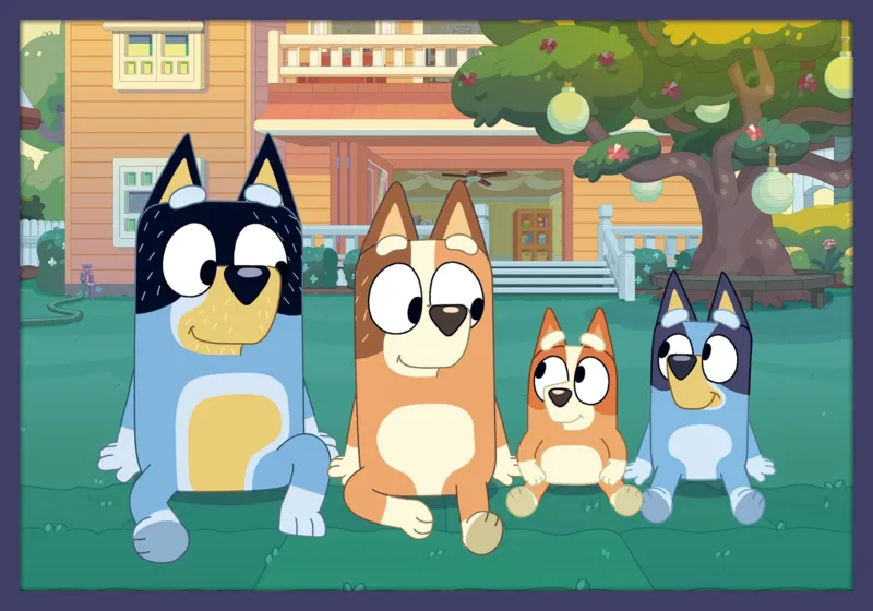 10 Puzzles - Story of Bluey