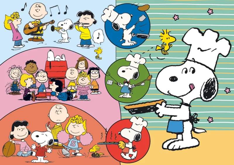 Pièces XXL - Snoopy and friends