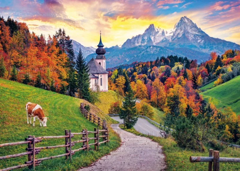Bavarian Alps in Autumn