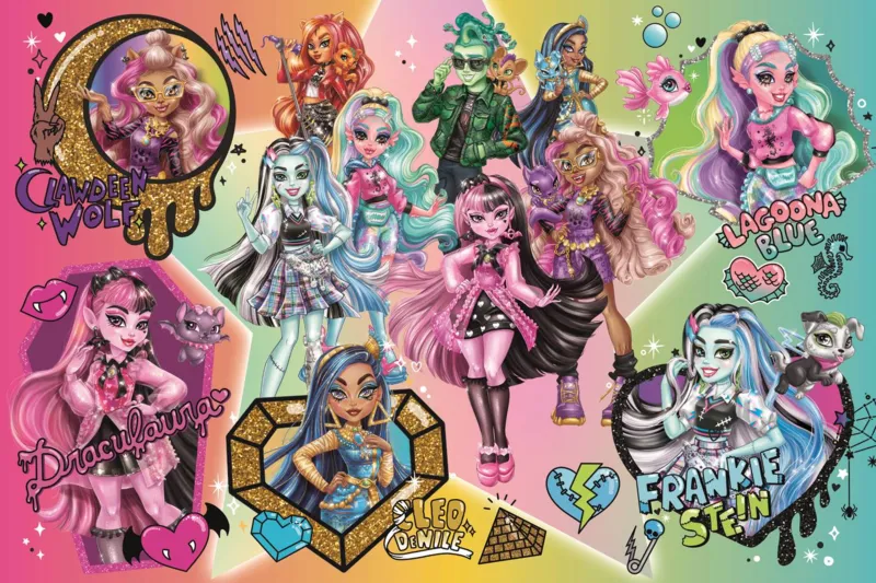 Pièces XXL - Des Zombies au Sommet ! - Mattel. Monster High