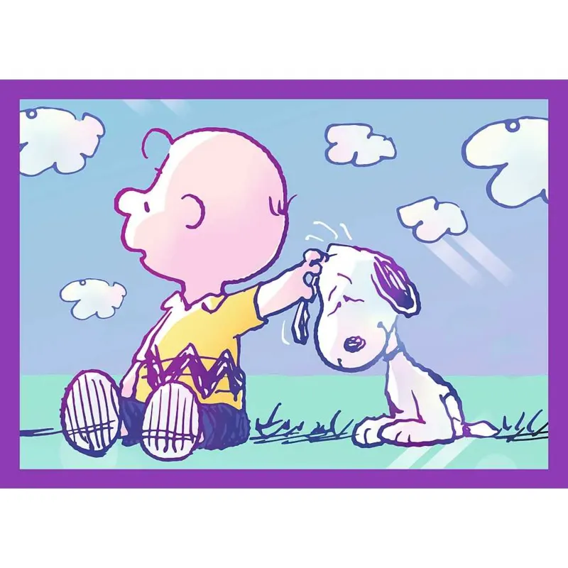 4 Puzzles - Fun with Snoopy