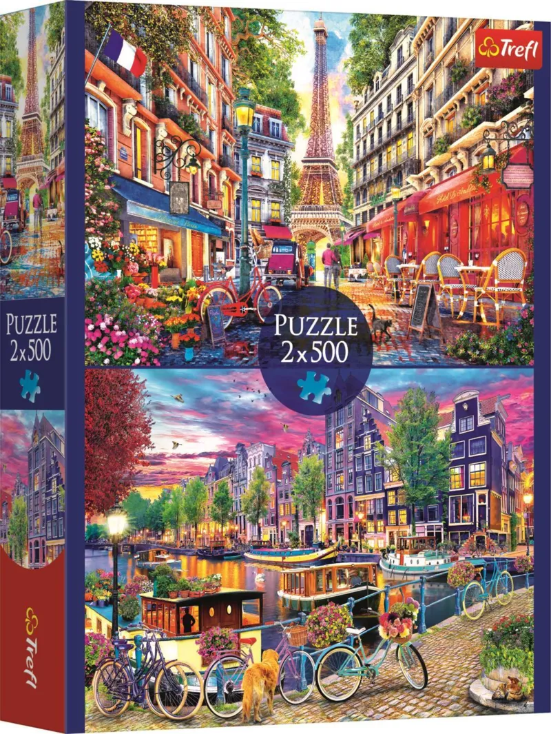 2 Puzzles - Capitales Européennes