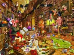François Ruyer - Sorcière à la Bibliothèque