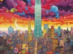Wowo Series - Métropole Colorée, New York