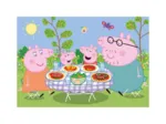 2 Puzzles - Peppa Pig: En Vacances