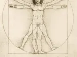Leonard De Vinci - The Vitruvian Man, 1490