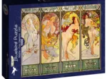 Mucha - Four Seasons, 1900