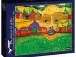 Hundertwasser - Irinaland over the Balkans, 1969