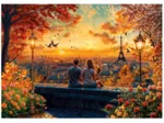 Amoureux à Paris