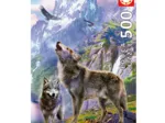 Loups sûr Les Rochers
