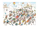 JAN VAN HAASTEREN - DESCENTE EFFRENÉE DE LA MONTAGNE  (1000 PIECES)