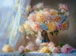 Art Collection - Pastel Peonies