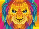 Lion Abstrait