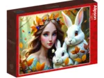 Lady and Bunnies