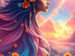 La fille Arc-en-Ciel