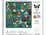 Papillon Botanique - Puzzle de 500 Pièces avec Pièces Façonnées