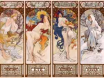 Art Collection - Mucha - Les Saisons