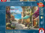 Thomas Kinkade - Café sur la Côte Italienne