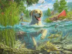 Mark Fredrickson - Labrador à la Pêche