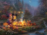 Disney - Mickey & Minnie Petite Douceur Au Feu de camp - Eco-Friendly