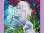 Licorne dans le Jardin Enchanté