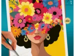 Peinture au Numéro - CréArt - Blooming Beauty