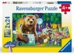 2 Puzzles - Adorables Amis des Bois