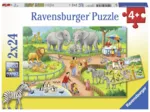 2 Puzzles - Un Jour au Zoo