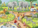 2 Puzzles - Un Jour au Zoo