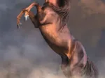 Étalon Rouge Sauvage