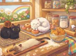 Naughty kittens