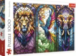 Vitrail : Animaux