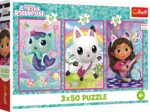 3 Puzzles - Meet Gabby and the cats