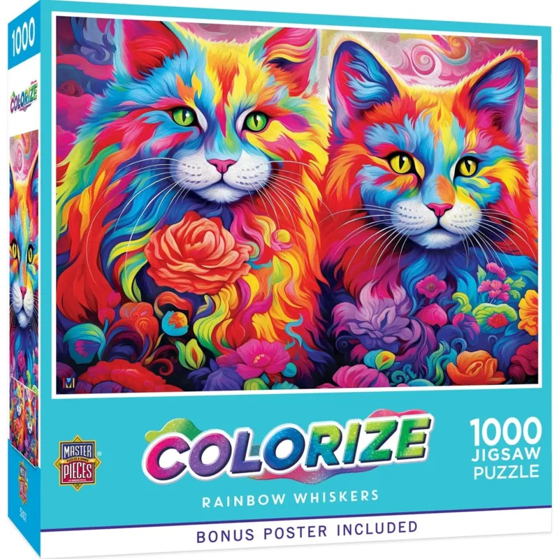 Colorize - Moustaches Arc-En-Ciel