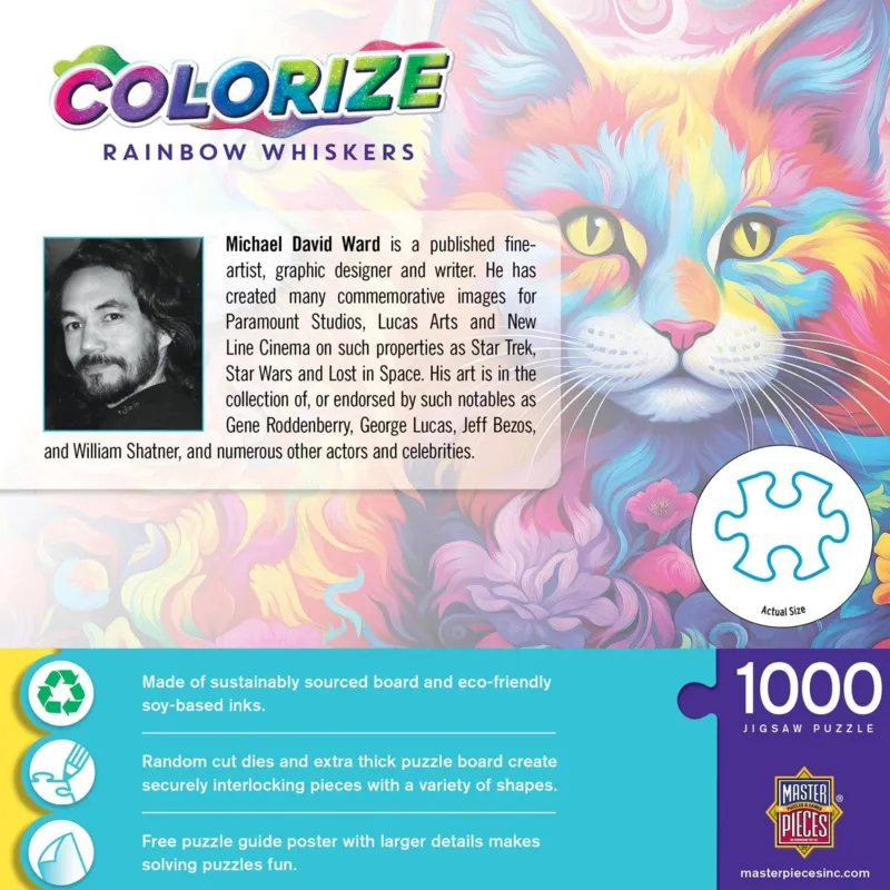 Colorize - Moustaches Arc-En-Ciel