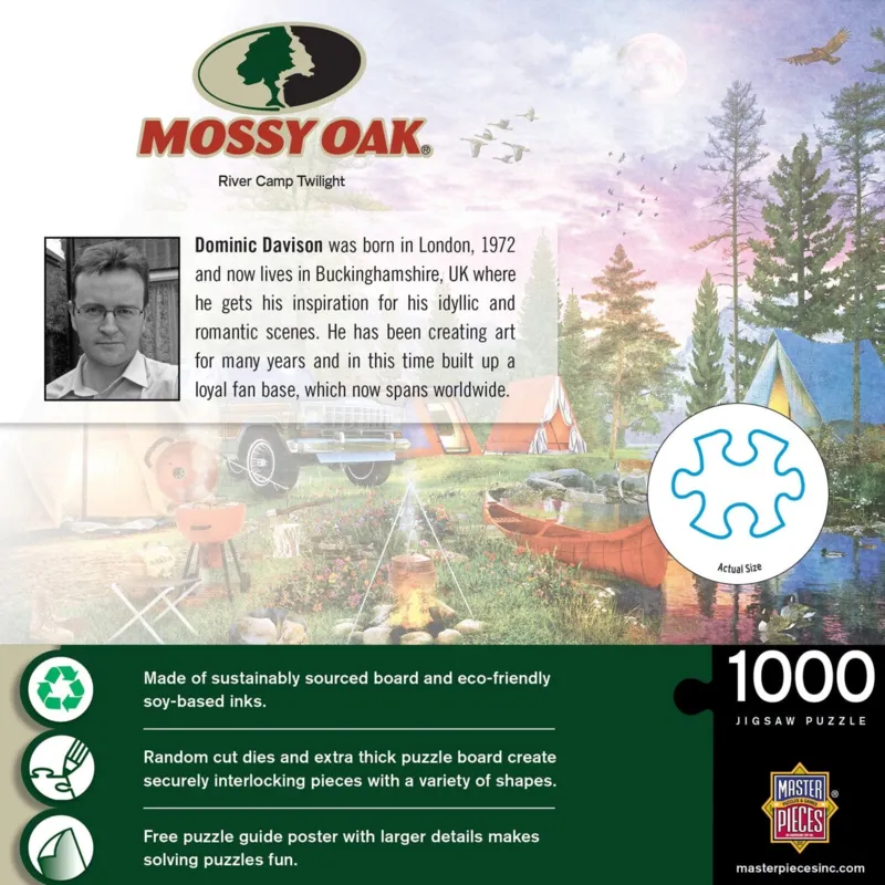 Mossy Oak - Camp de la Rivière au Crépuscule
