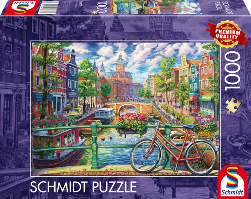La magie des canaux d'Amsterdam