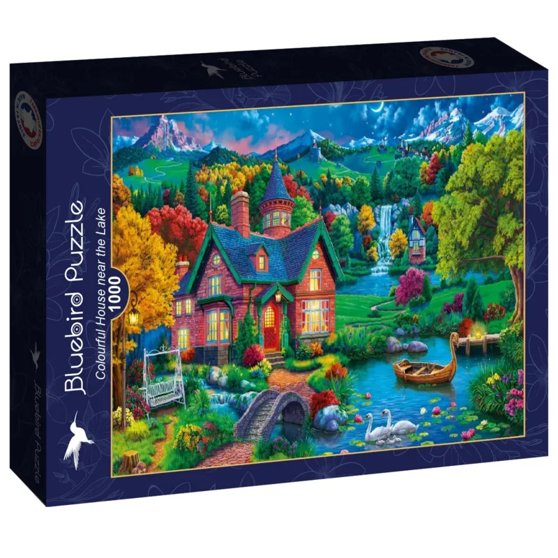 Maison Colorée près du Lac