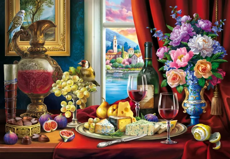 Vin et Nature Morte