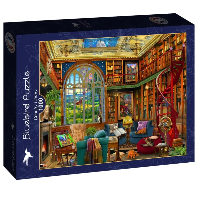 Bibliothèque à la Campagne