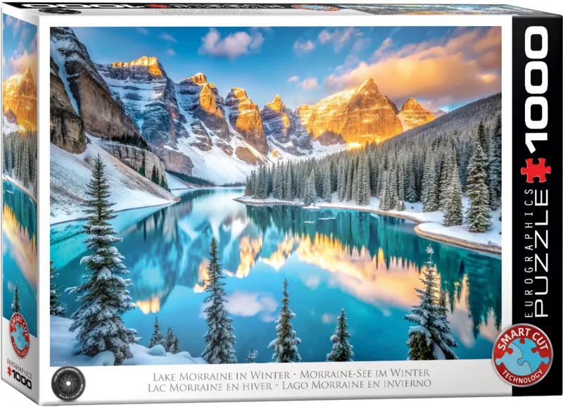 Lac de Morraine en Hiver