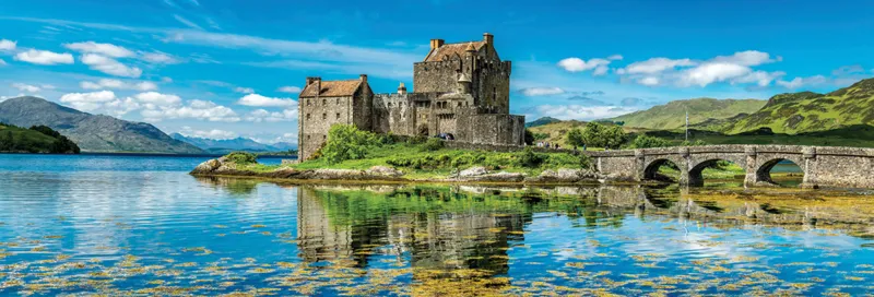 Puzzle Panoramique - Château d'Eilean, Donan, Ecosse